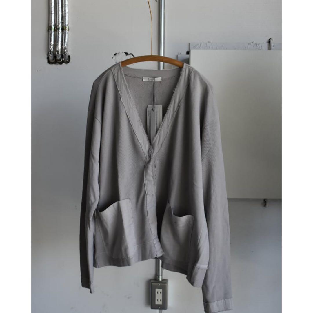 美品 クリステンセンドゥノルド 24SS ウルトラライトスウェットカーディガン