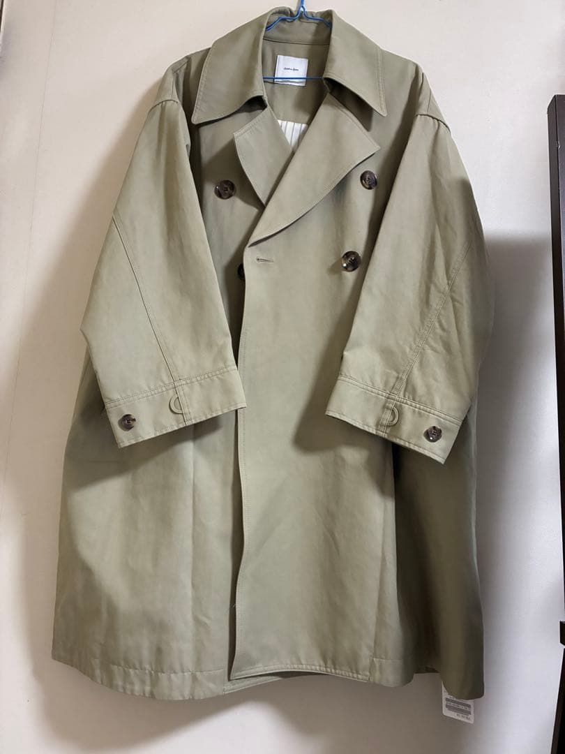 新品　スピックアンドスパン ワイドトレンチコート