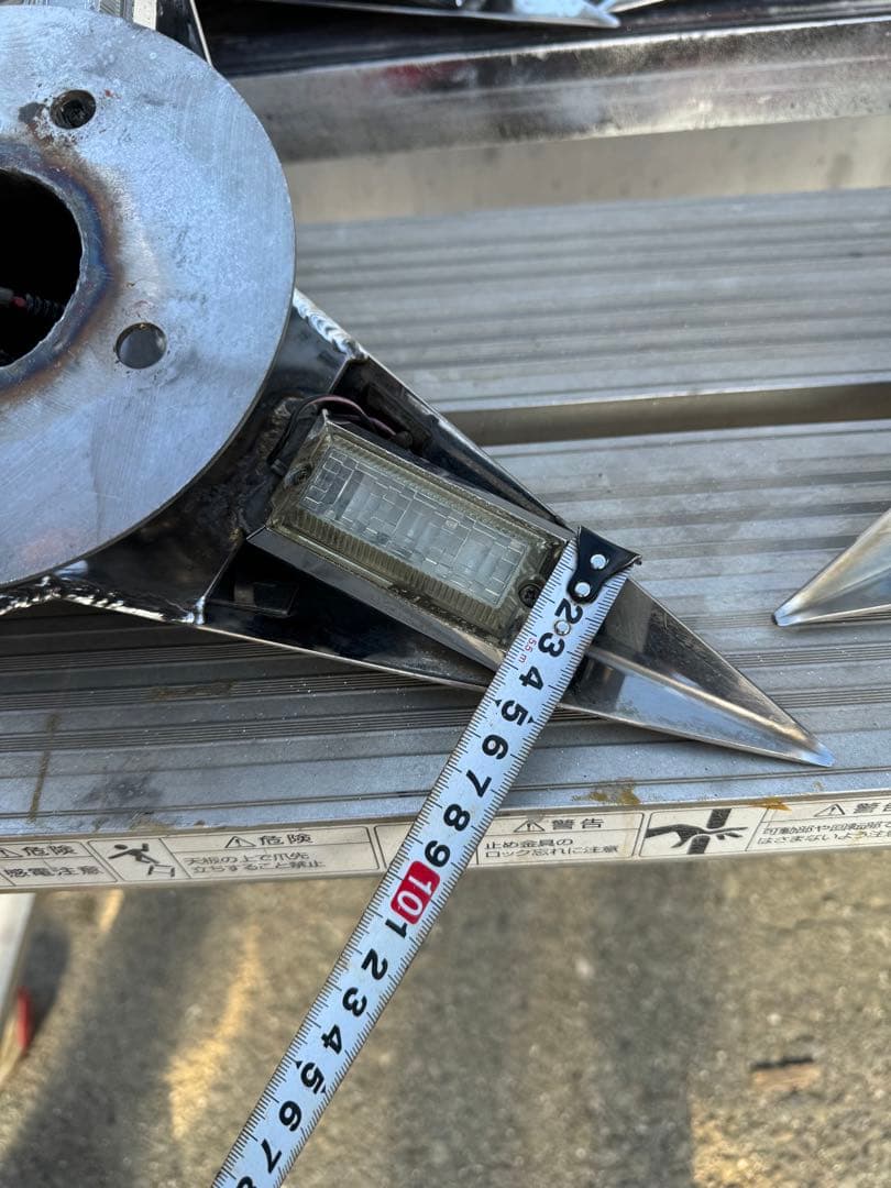 スピンナー　22.5インチ　4個セット　デコトラ　ホイールマーカー