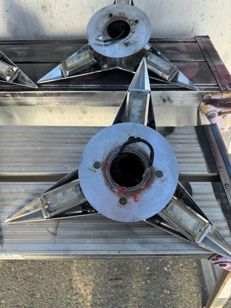 スピンナー　22.5インチ　4個セット　デコトラ　ホイールマーカー