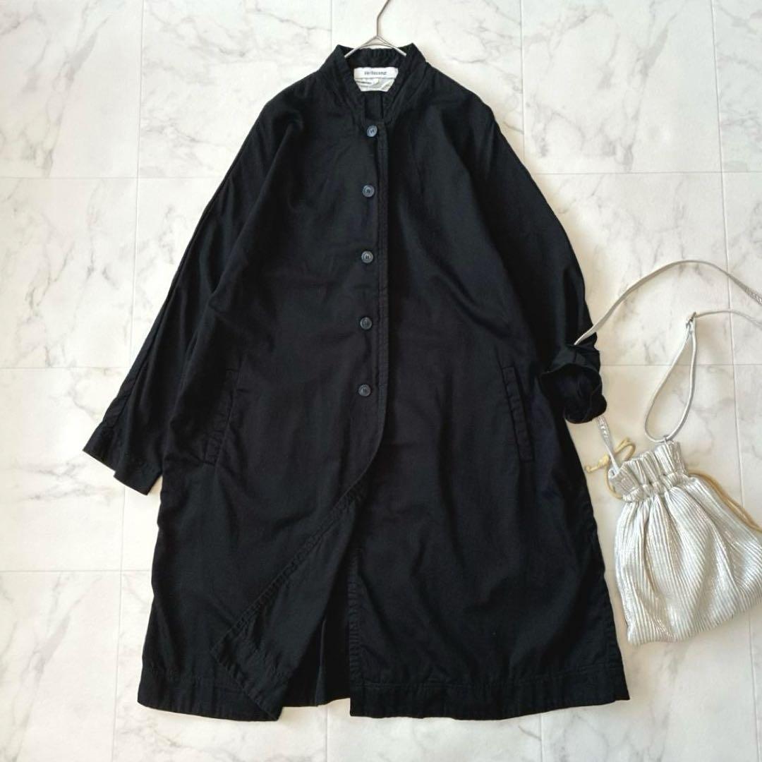 美品 Veritecorur ヴェリテクール♡アローコート ブラック フリー