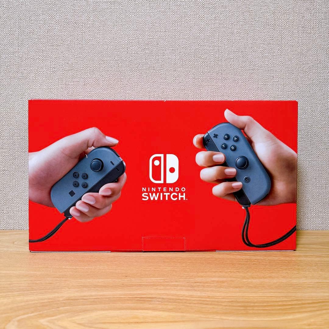 【未使用に近い】Nintendo Switch 本体 バッテリー強化版 グレー