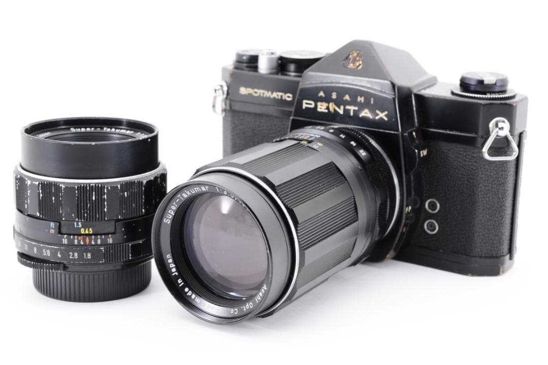 PENTAX SP Takumar 55mm&135mm 2本セット SO125