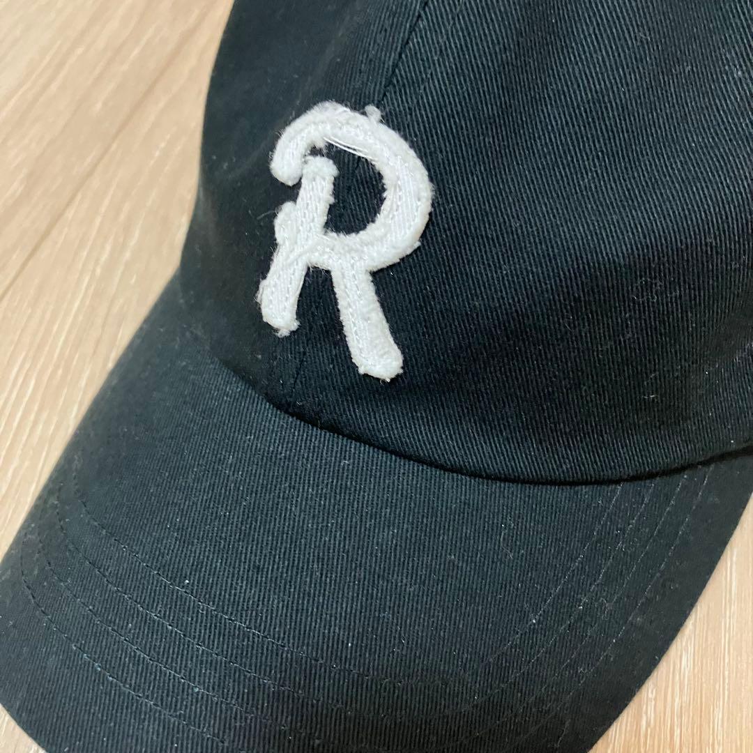 Ron Herman / RHC Rパッチ ロゴキャップ BLACK