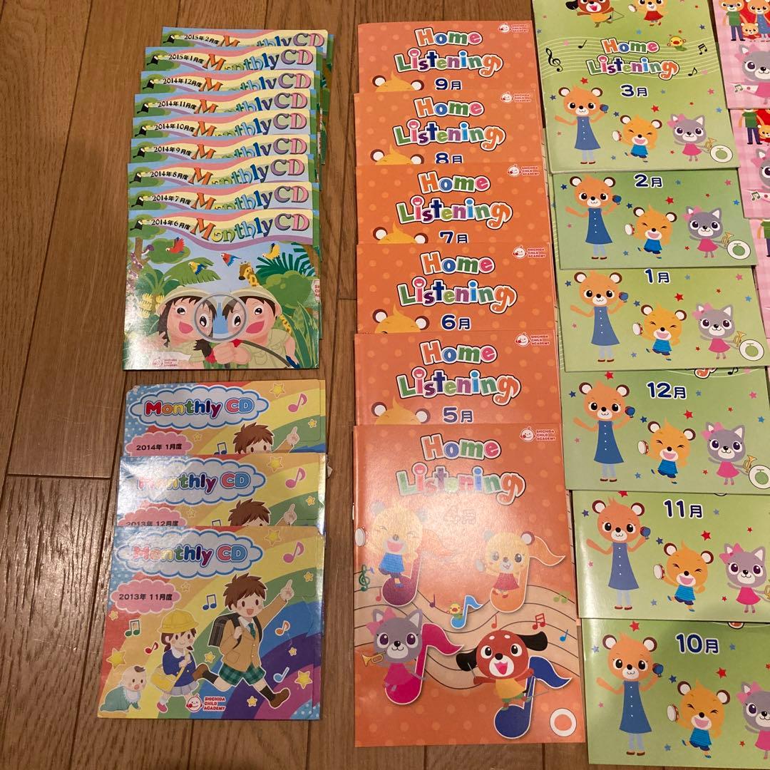 しちだチャイルドアカデミー　ホームリスニング　CD 55枚
