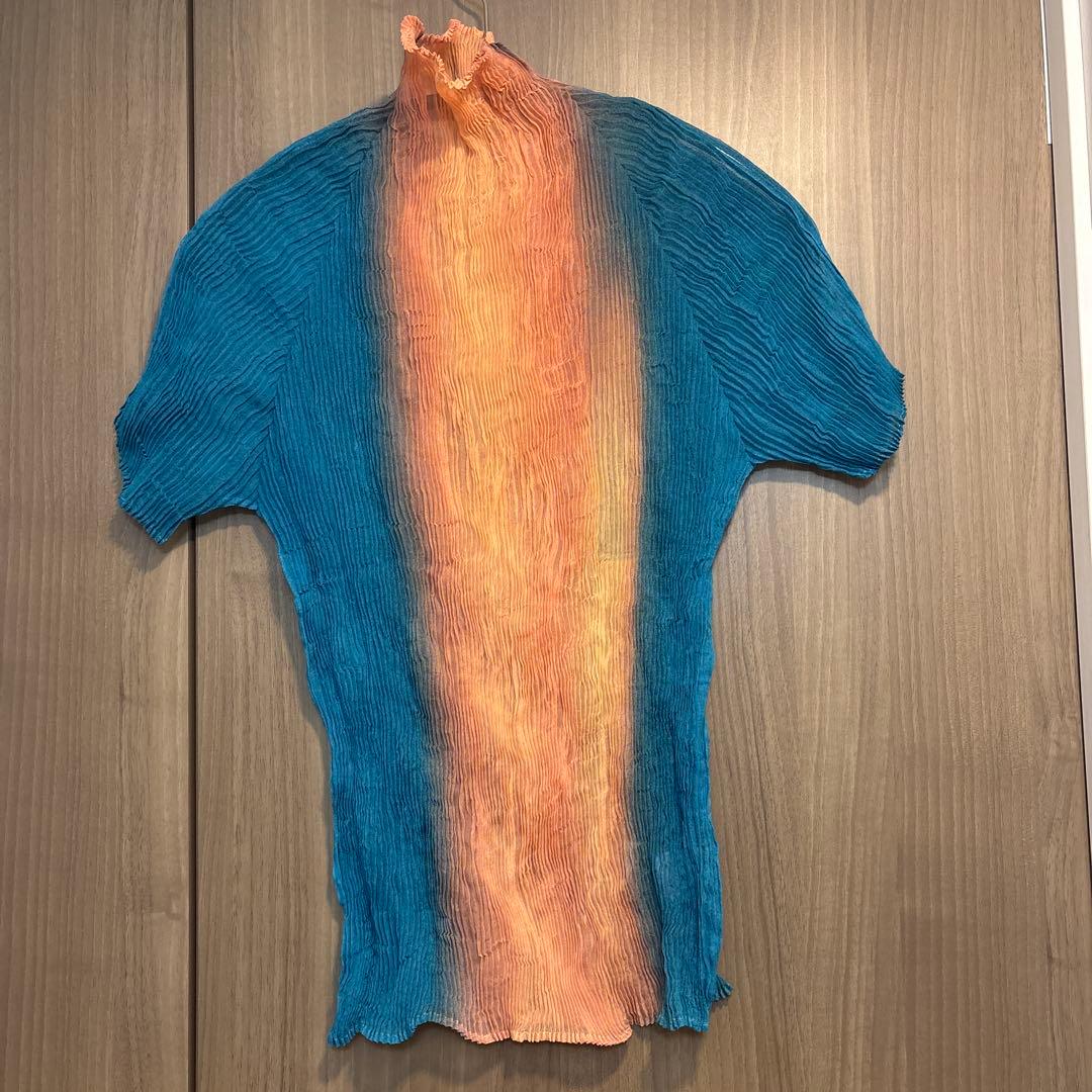 ISSEY MIYAKE ◆chiffon twist light leak