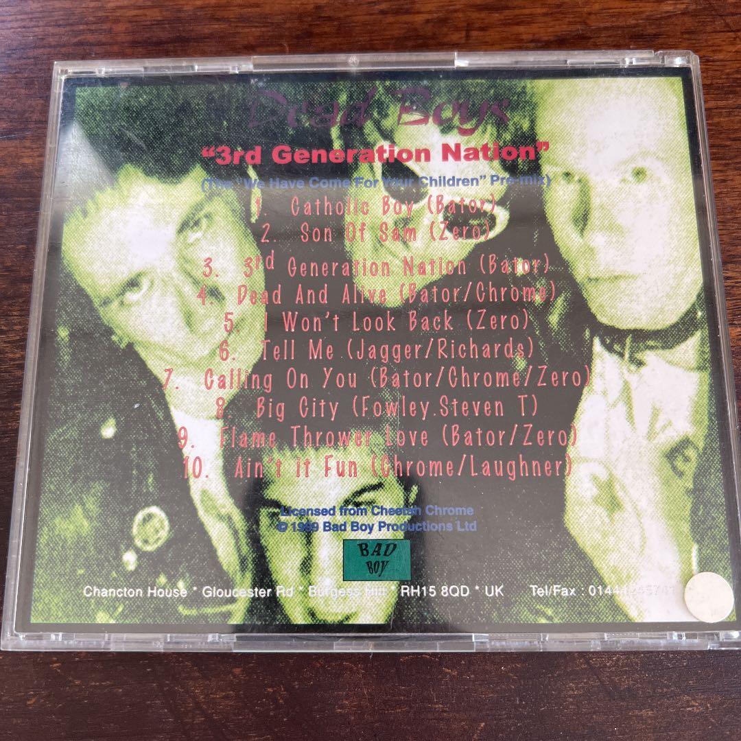 洋楽 3rd Generation Nation / Dead Boys