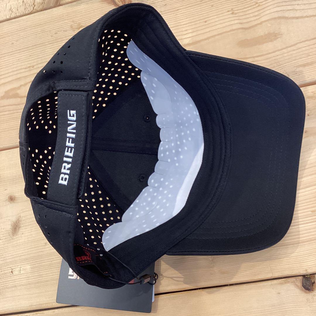 新品　BRIEFING PUNCHING MESH CAP ブラック