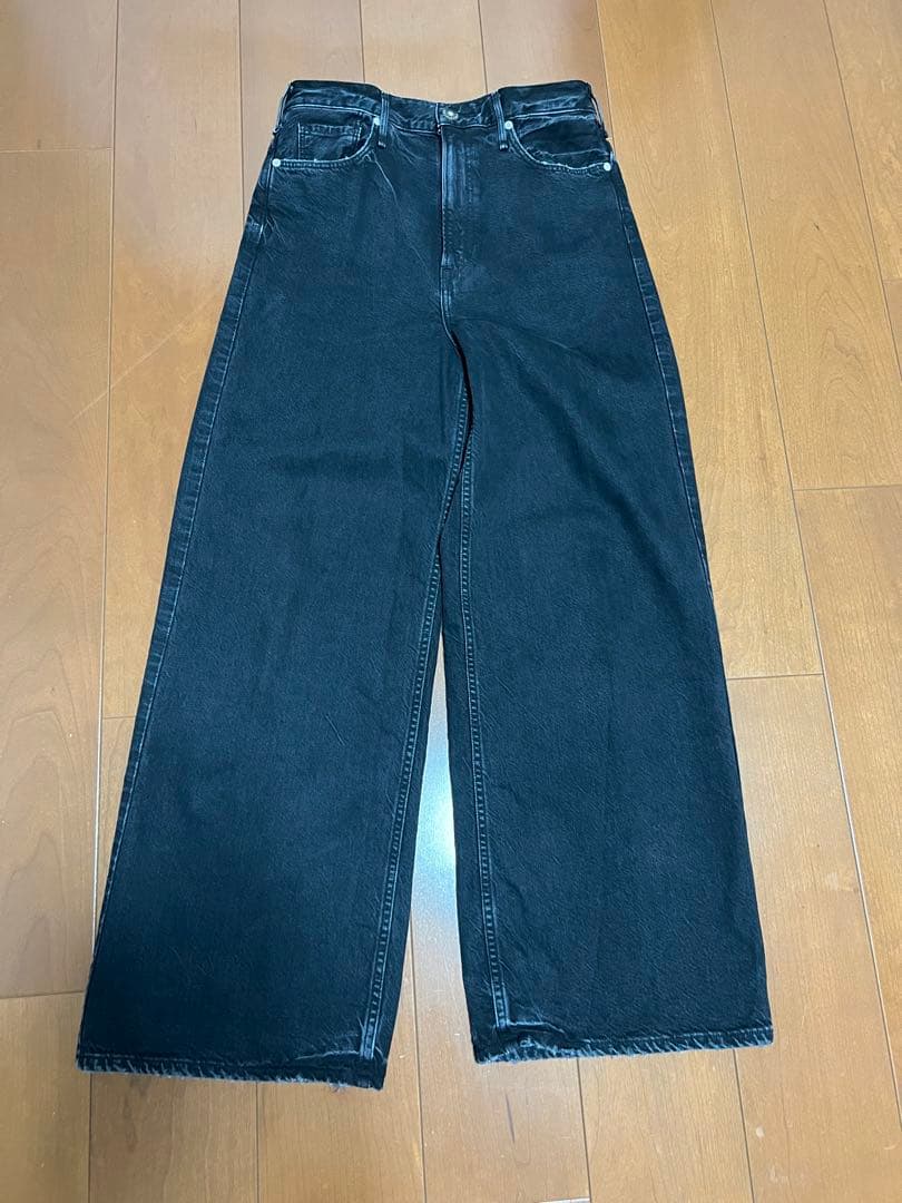 L'Appartement アッパーハイツ デニム　ブラック　サイズ25