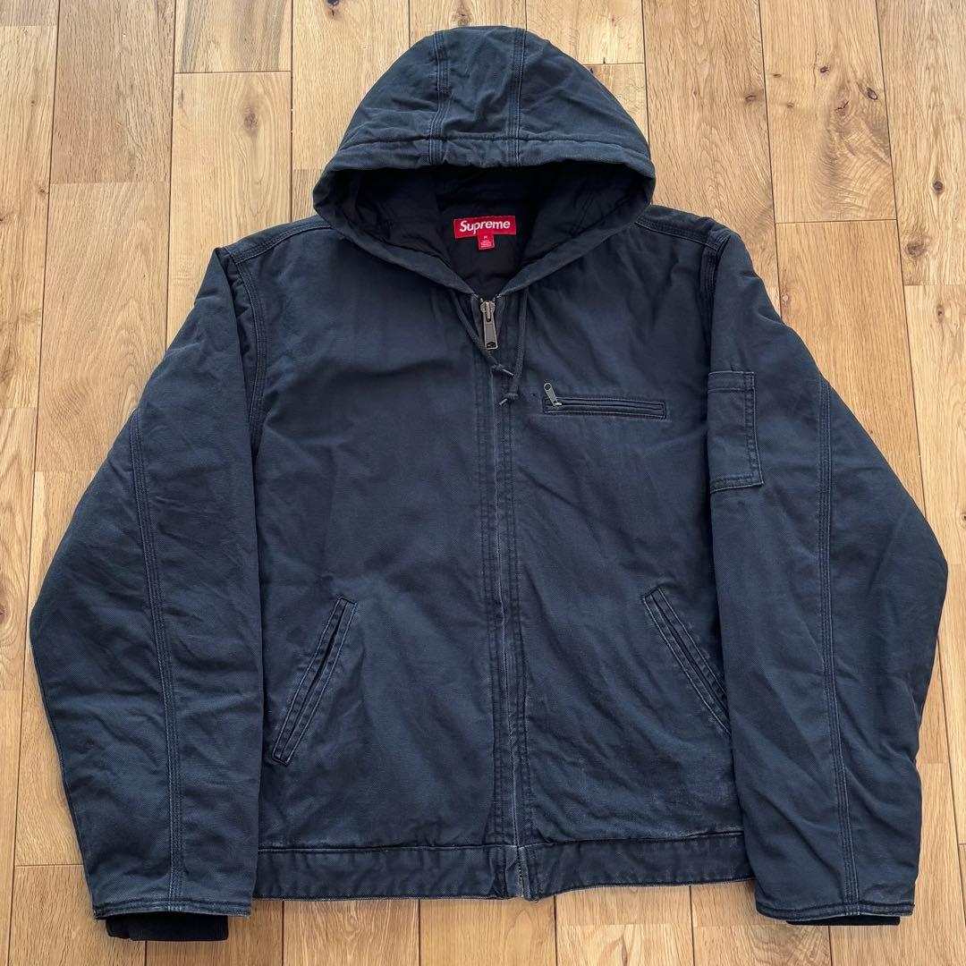 Supreme Thrasher Hooded Work Jacket M 黒