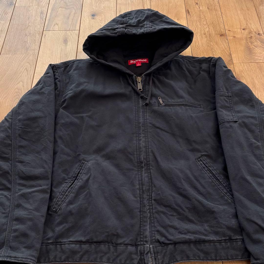 Supreme Thrasher Hooded Work Jacket M 黒