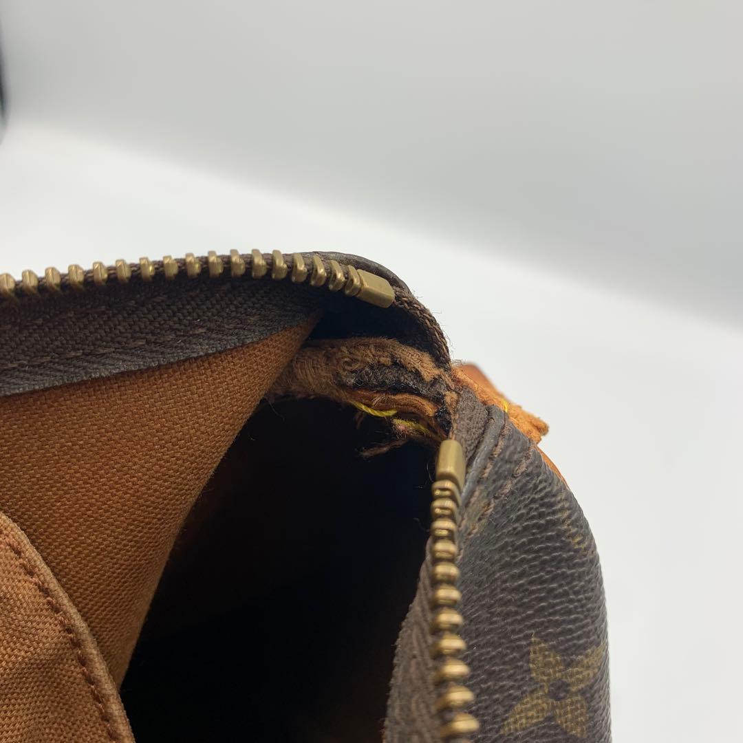 LOUIS VUITTON M41526 スピーディ30 モノグラム 南京錠 茶