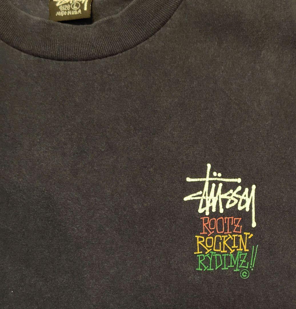 misuns　激レア OLD STUSSY『RAGGAMON』黒タグ 80