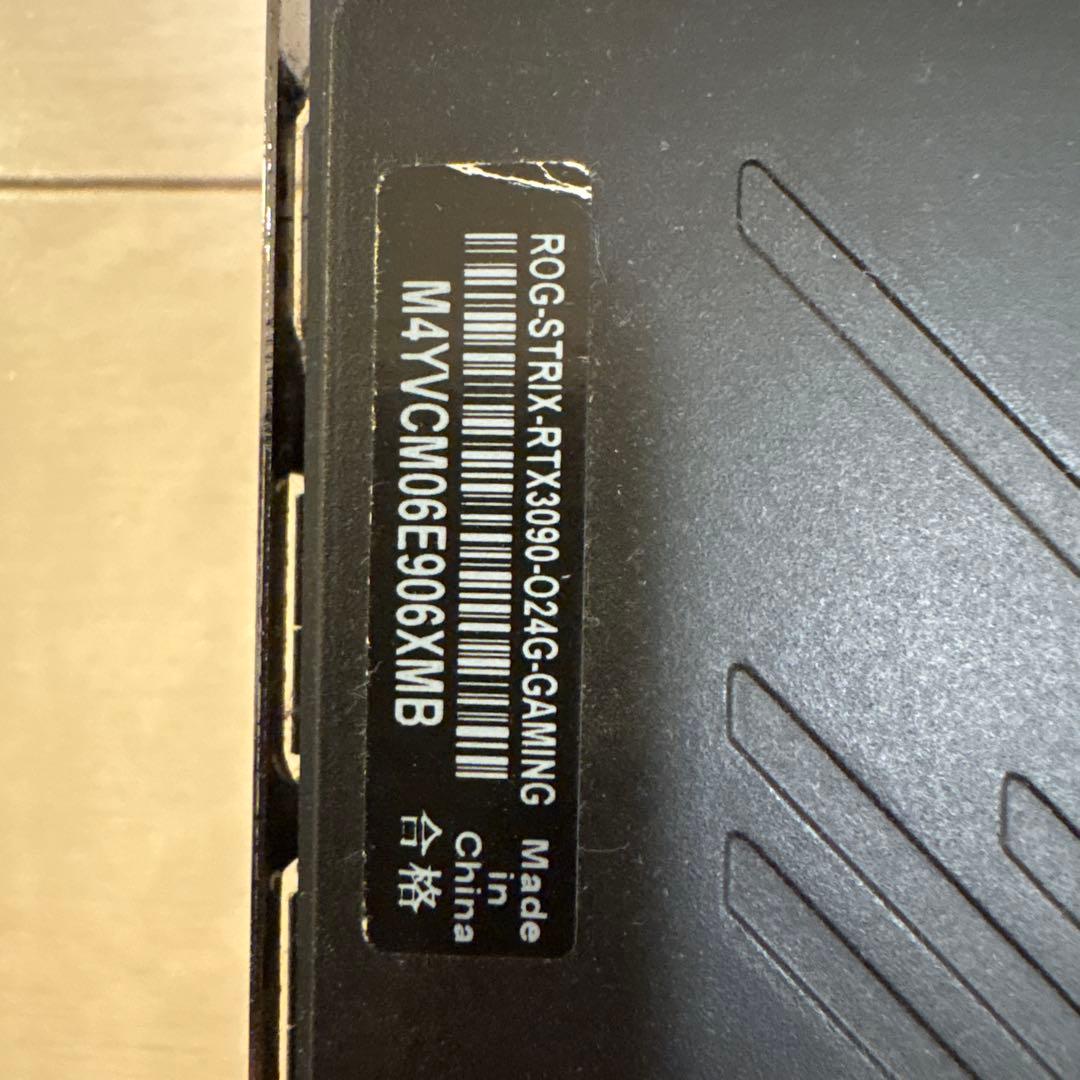 あ*り様 ジャンク　ASUS ROG-STRIX-RTX3090-O24G-GA