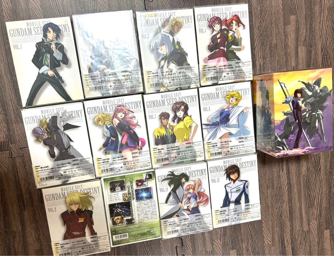 ガンダムSEED・ DESTINY DVD 全巻セット　エディション3、4巻