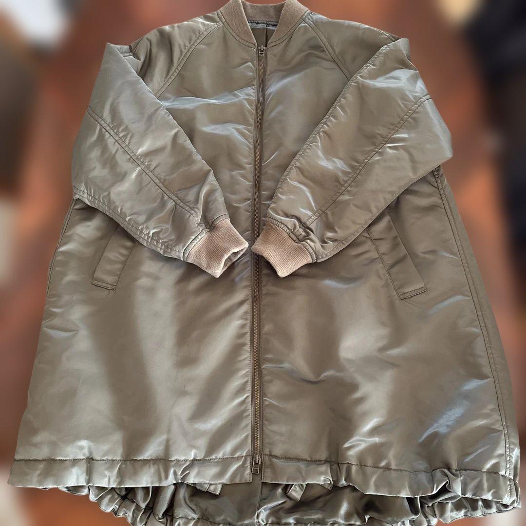 journal standard luxe♡ナイロンナカワタミリタリーリブコート