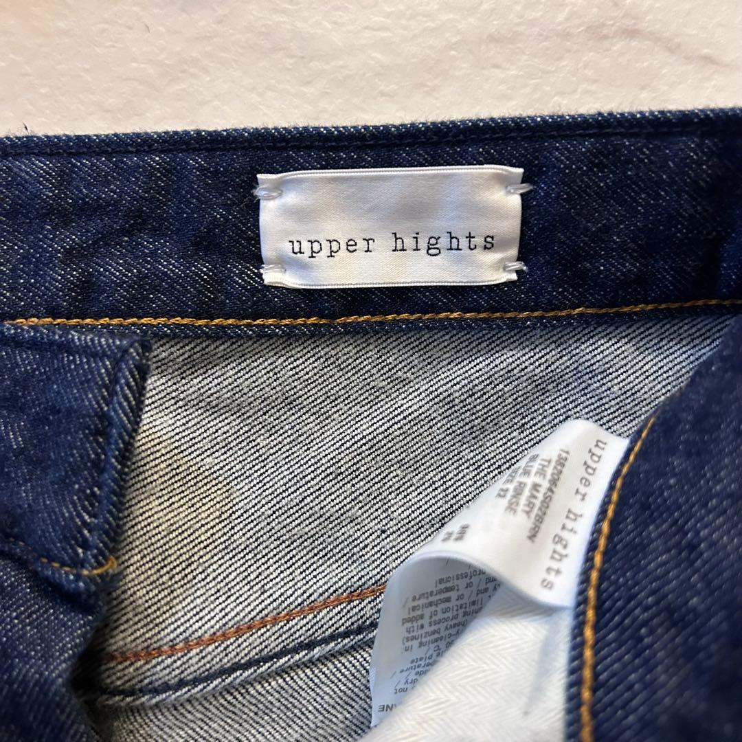 希少upperhights別注スピック＆スパン　センタープレスブーツカット00s