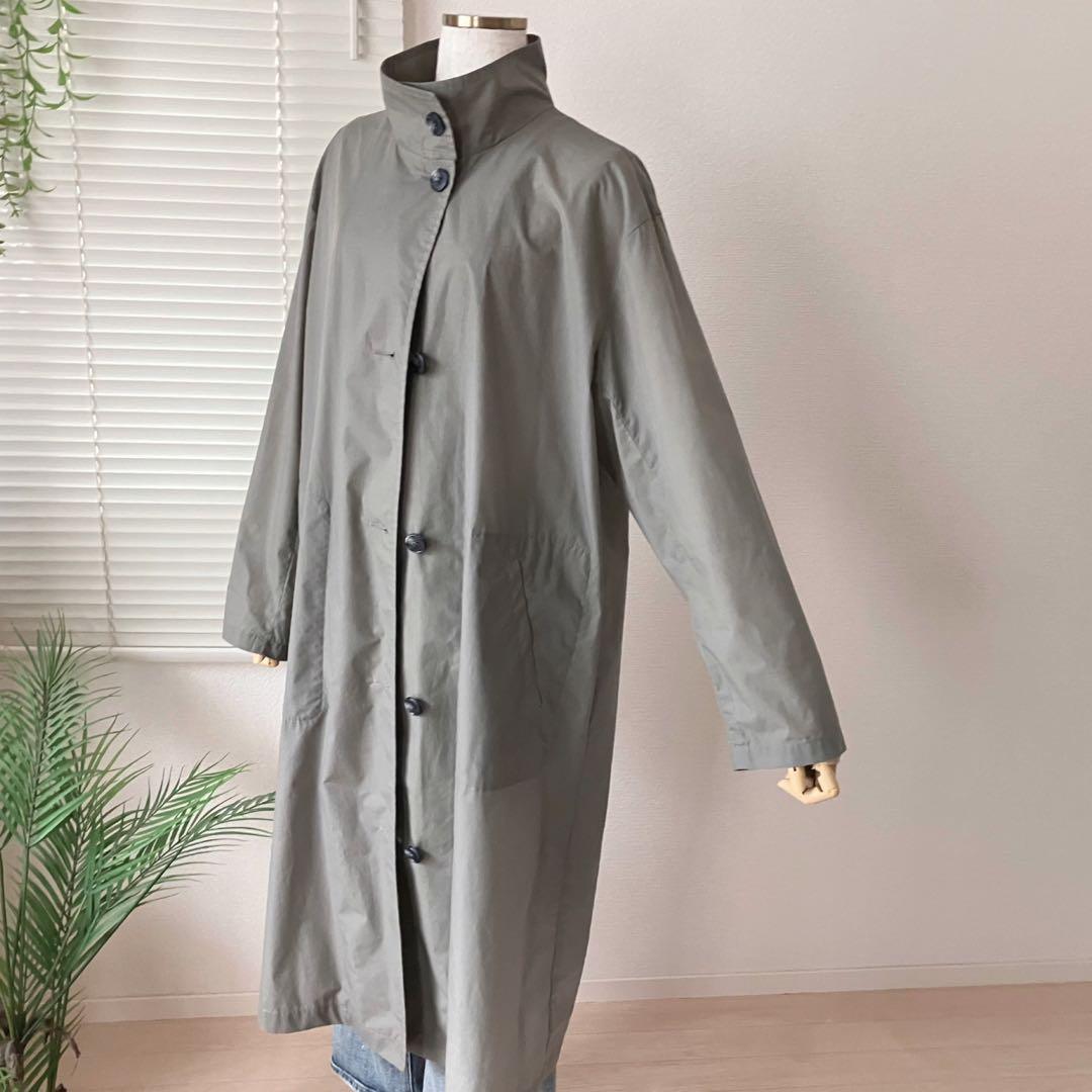 25SS JOURNAL STANDARD ドライクロスハイネックコート グレー