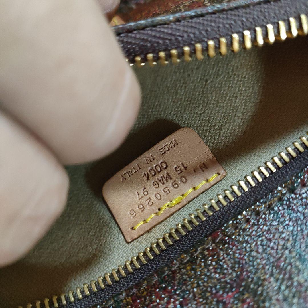 い　B ETRO　エトロ　ボストンバッグ　ペイズリー柄