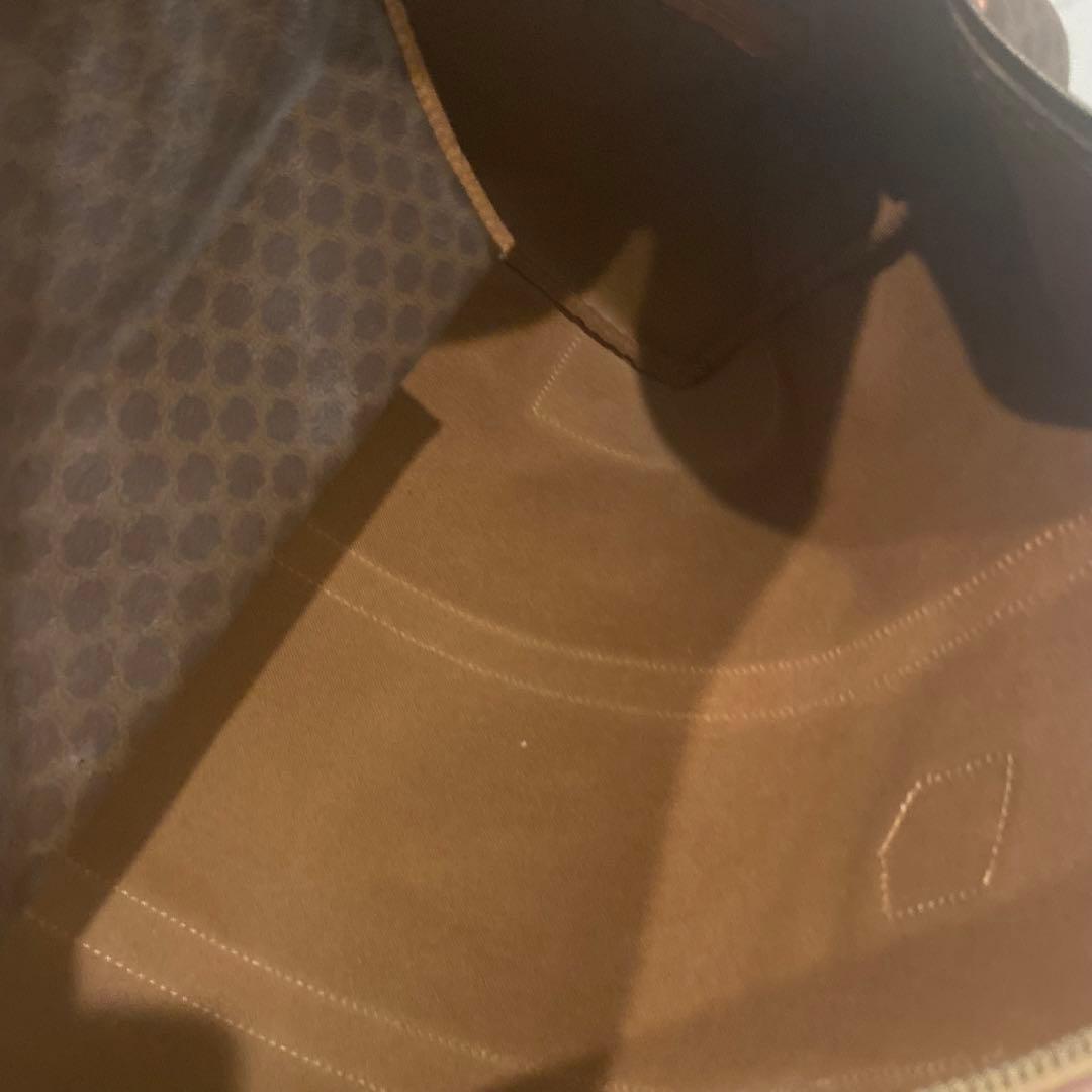 セリーヌ　CELINE ボストンバッグ マカダム柄 ヴィンテージボストンバッグ
