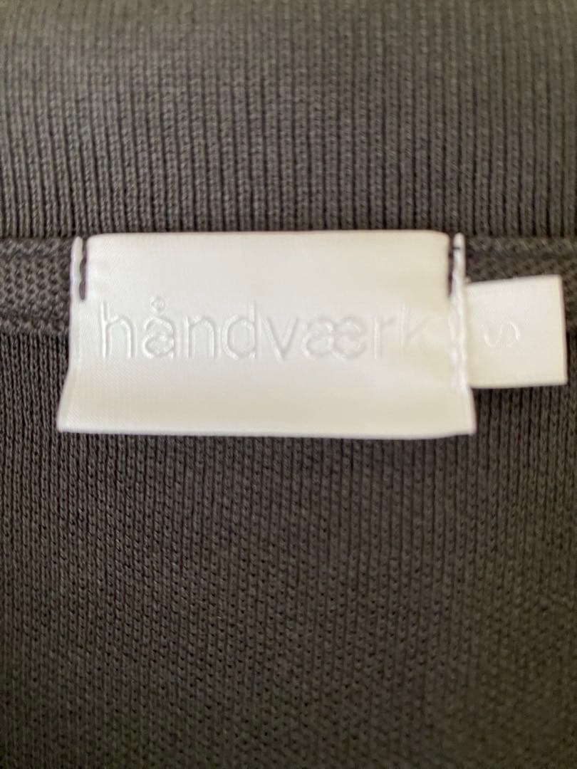 Bshop ハンドバーク　handvaerk コットンピケショートポロシャツ