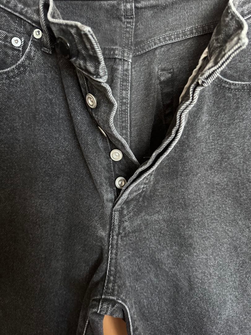 【最終価格】SHISHIKUI EASY JEANS / BLACK 38