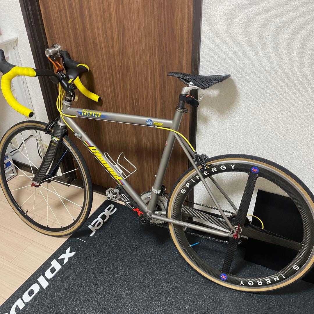 Lifespeed tachyon 650c. チタンロードバイク