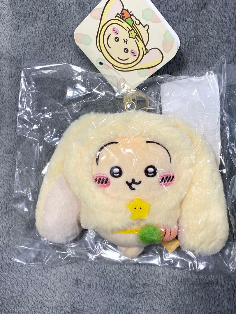 顔厳選　台湾　ちいかわ+ハチワレ＋うさぎ　3点セット　ロップイヤーなマスコット