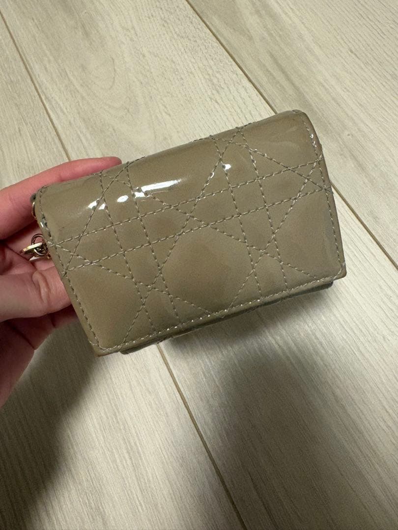 Dior レディディオール ミニ財布