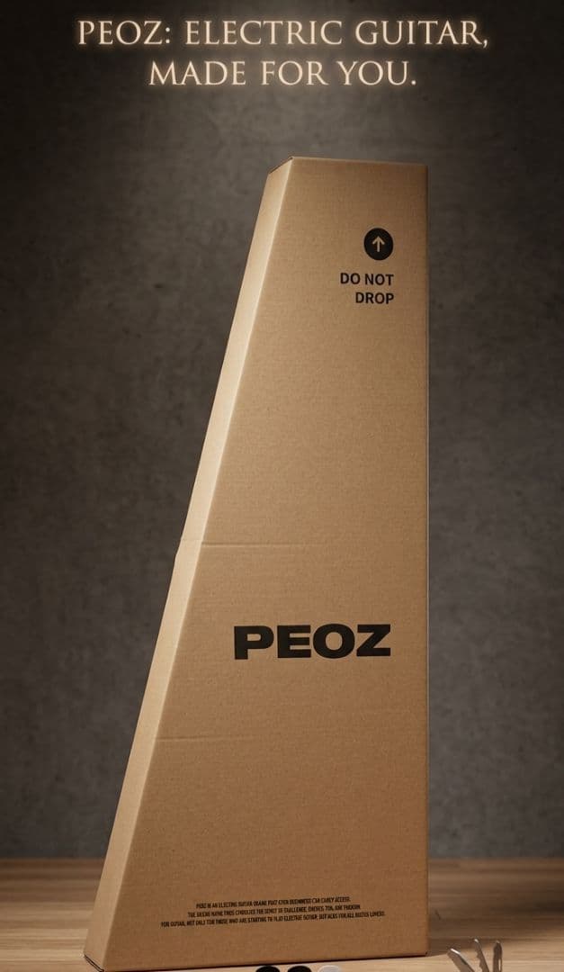 PEOZ TR2 スマートギター CREAMY IVORY