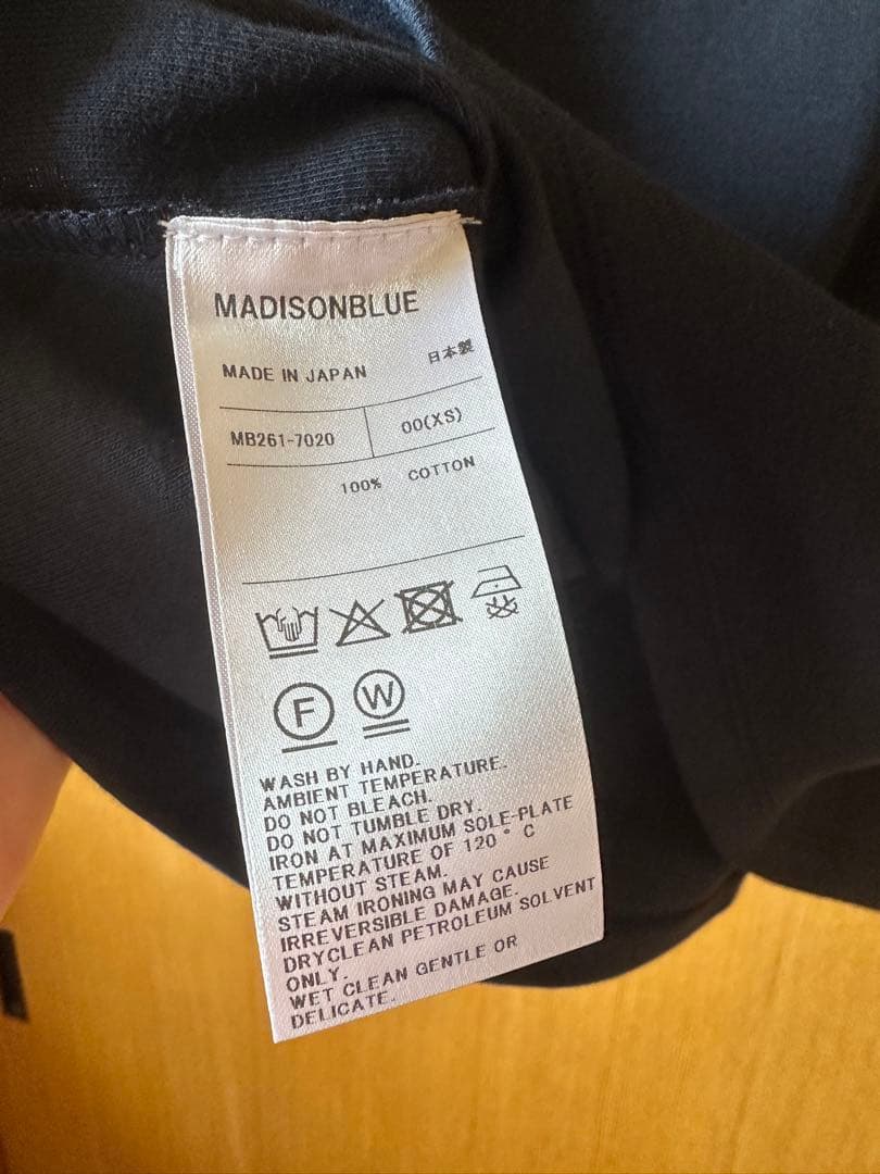 ア*イ様 MADISONBLUE ネイビー 襟付き半袖ポロシャツ 000(XS)
