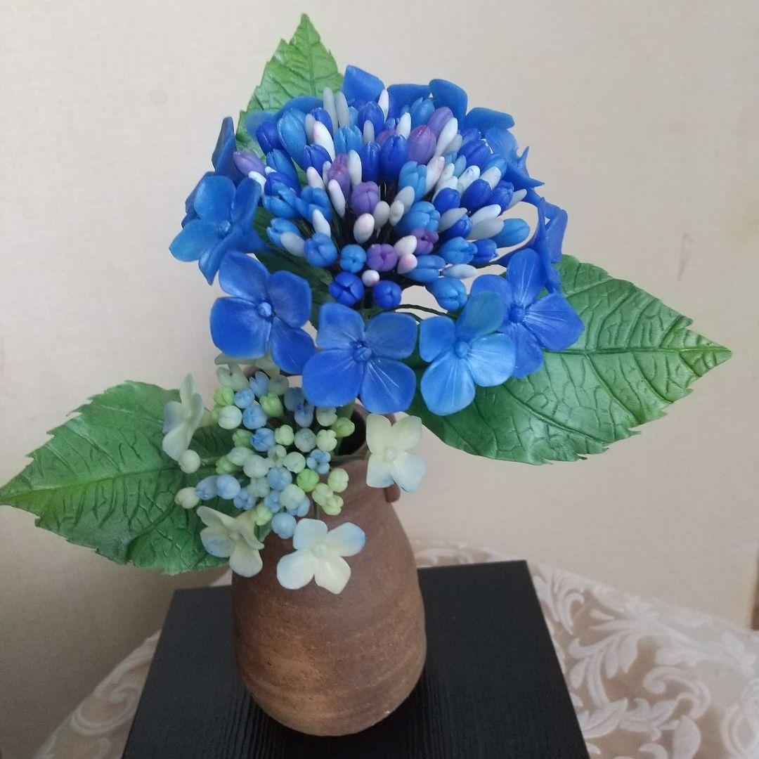 クレイフラワー 紫陽花(ピンク) little.t様♡専用