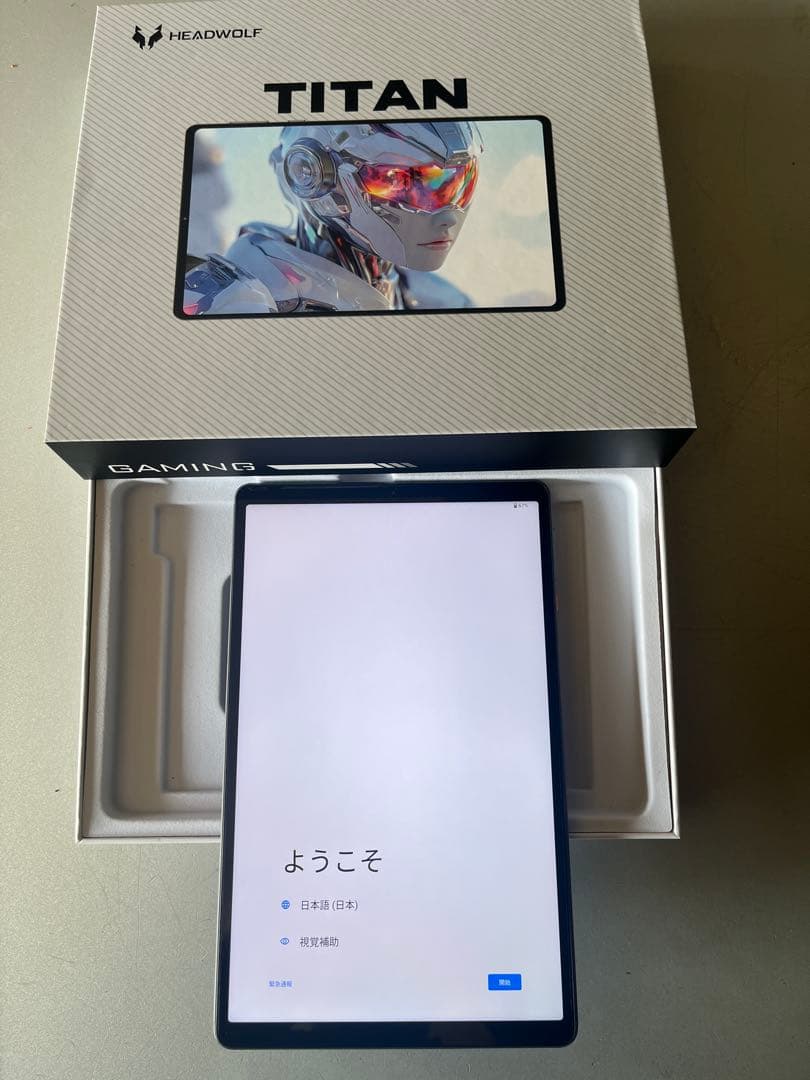 【極美品】HEADWOLF TITAN1 Androidタブレット