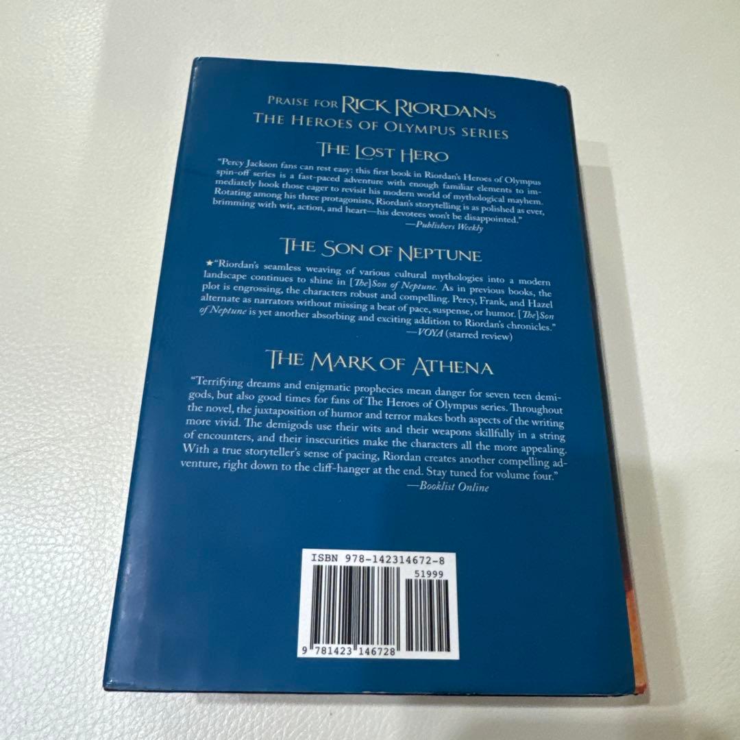 洋書 The House of Hades by Rick Riordan