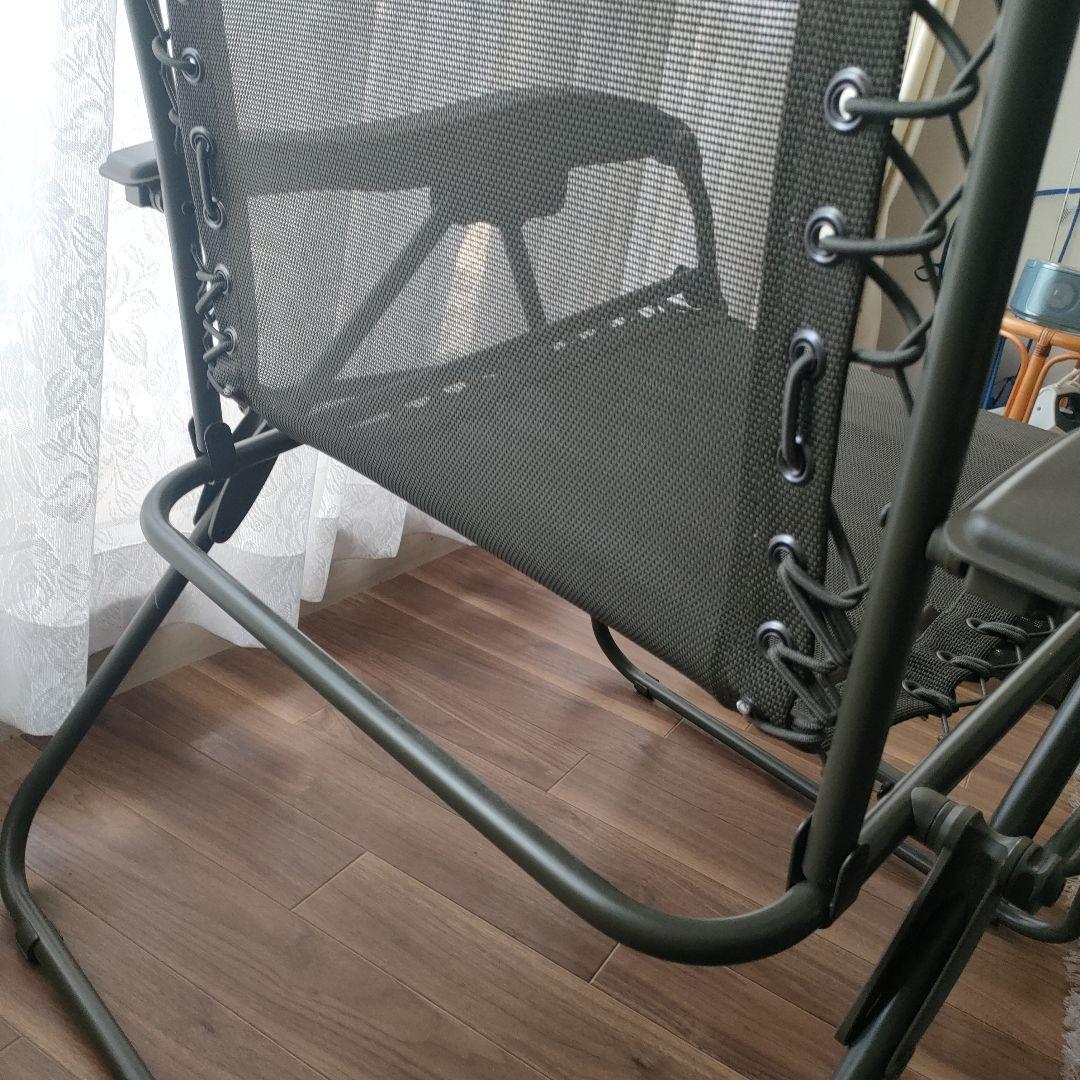 美品 Coleman インフィニティチェア アウトドアチェア オリーブ