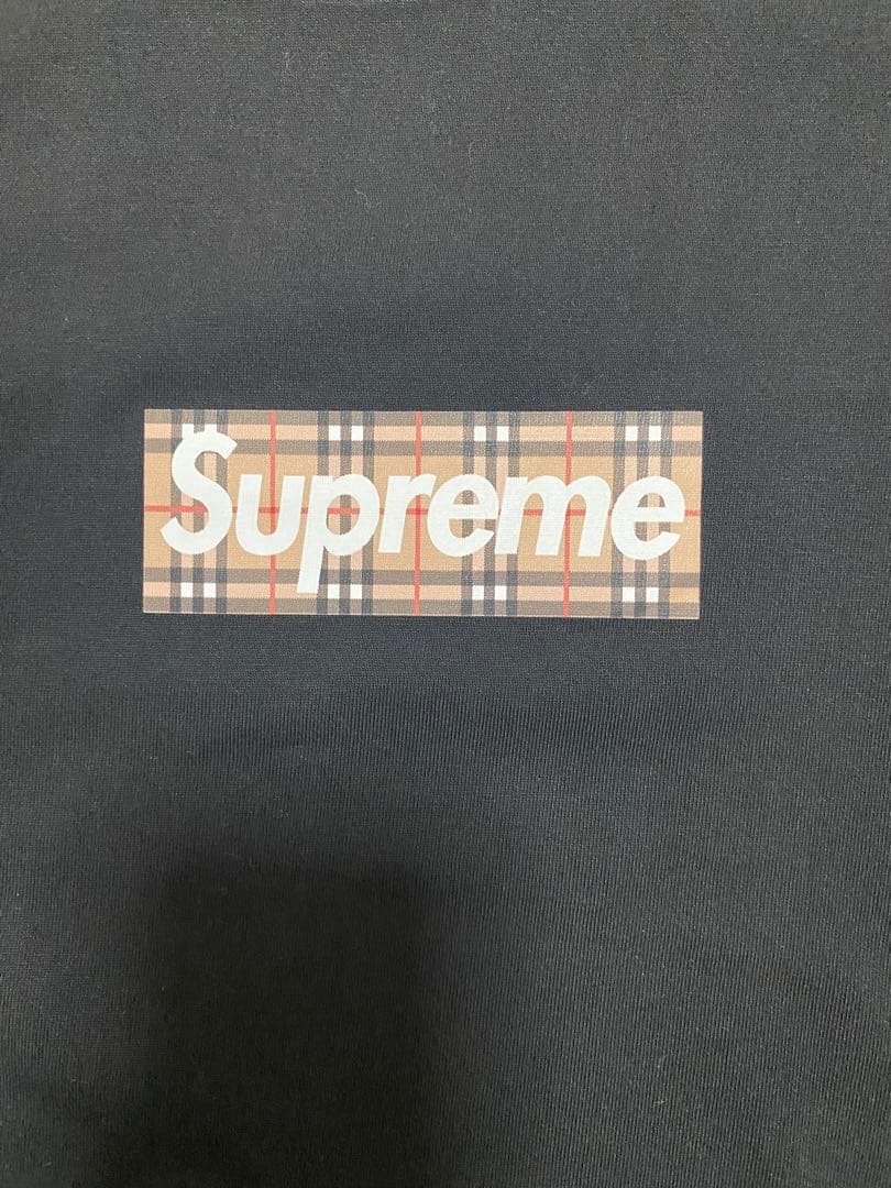Burberry Supreme チェック柄 Tシャツ Mサイズ