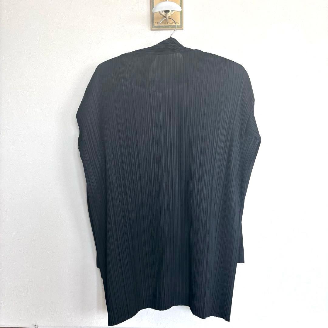 ISSEY MIYAKE ジャケットPLEATS PLEASE イッセイミヤケ黒