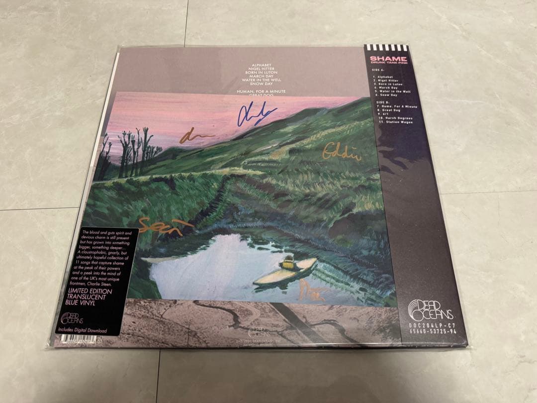 新品未開封　SHAME / DRUNK TANK PINK サイン付属