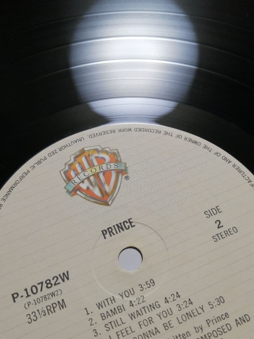 【79年 名盤】PRINCE プリンス SAME LP