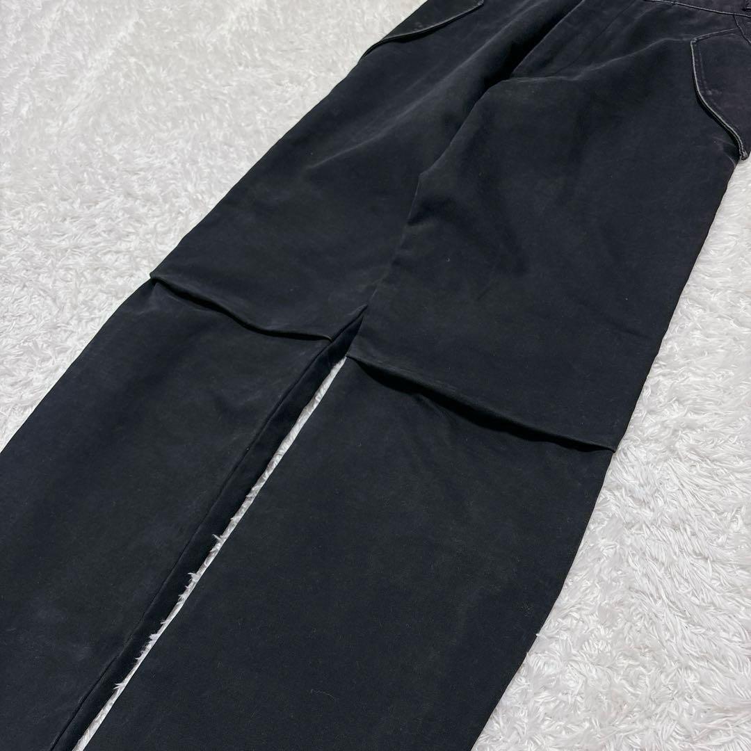 名作✨wjk ダブルジェイケイ ギミックパンツ ririジップ M 黒 希少