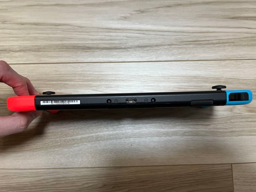 【美品】Nintendo Switch 本体 赤/青 SDカード付