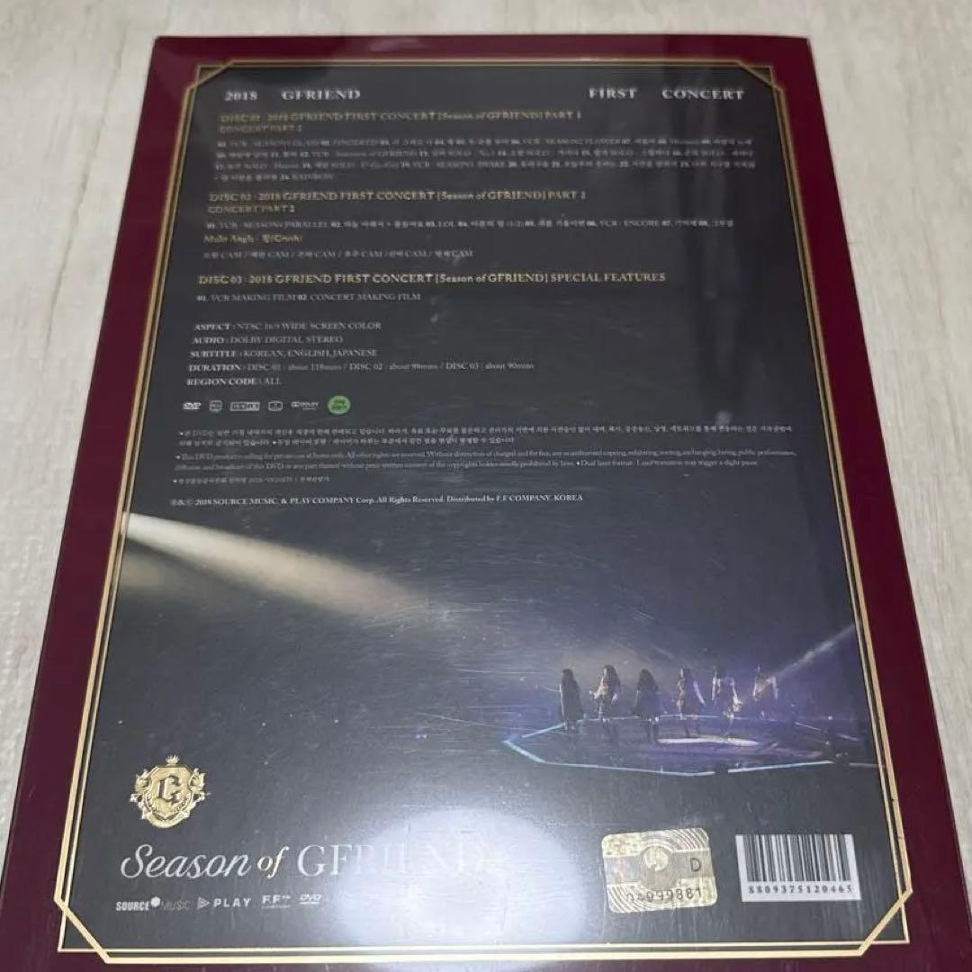 K-POP・アジア GFRIEND FIRST CONSERT DVD