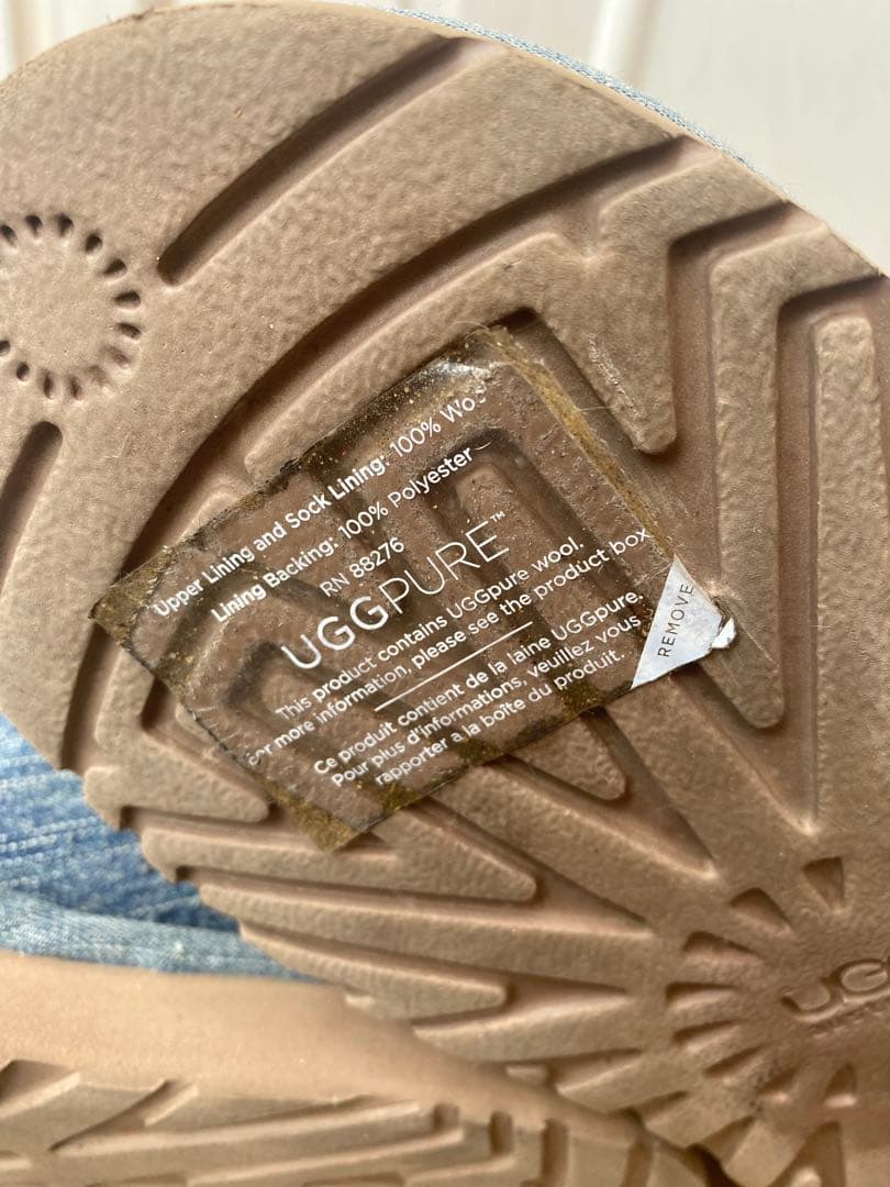 s*r様 UGG W Classic Short 8 デニムムートンブーツ