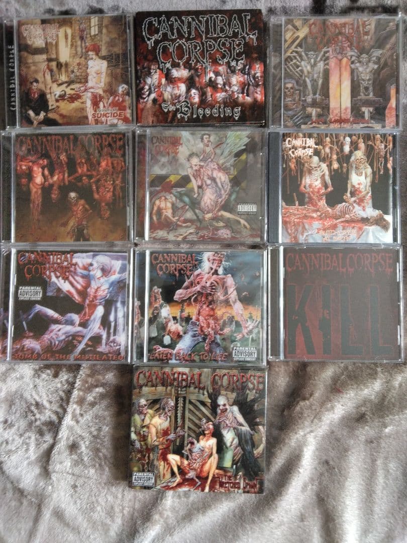Cannibal Corpse 10アルバムセット