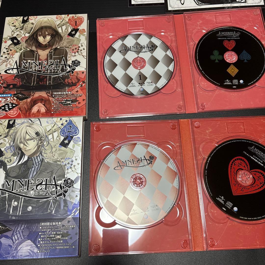 AMNESIA 全6巻 初回限定版 特典ディスク DVD 収納ボックス付き