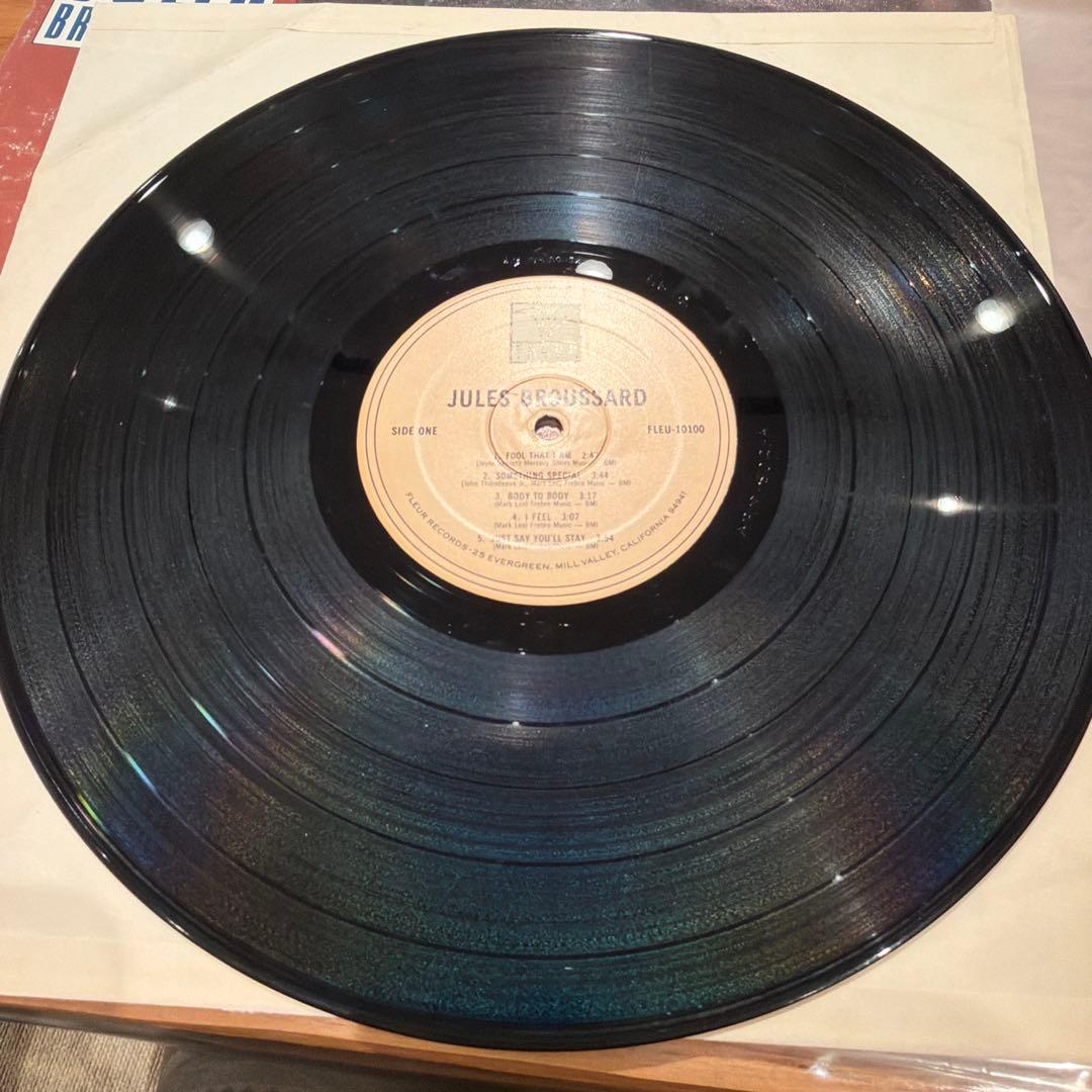 Rare Groove A to Z掲載 Jules Broussard LP