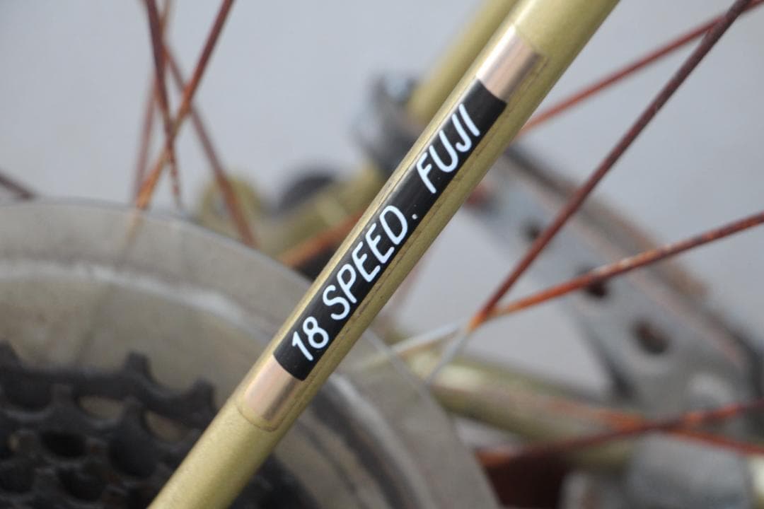 引き取り限定♪フジ♪フェザーCOMPO♪FUJI♪クロモリフレーム♪ビンテージ♪