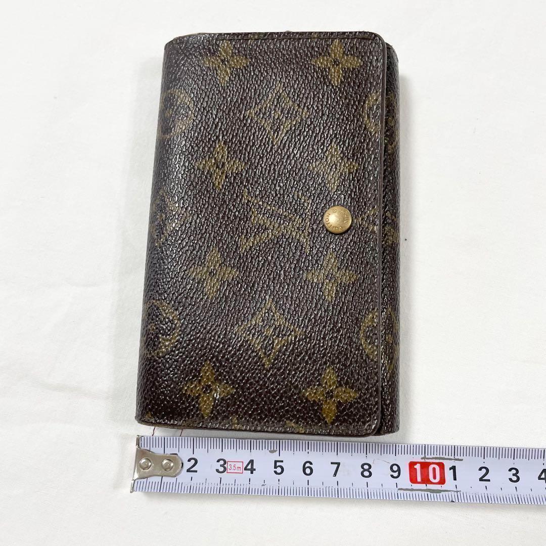 LOUIS VUITTON ルイヴィトン ポルトモネビエトレゾール モノグラム