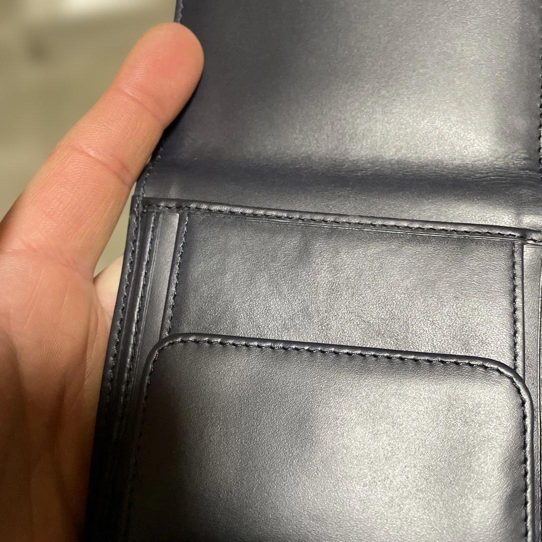 Christian Dior デニムパターン 二つ折り財布