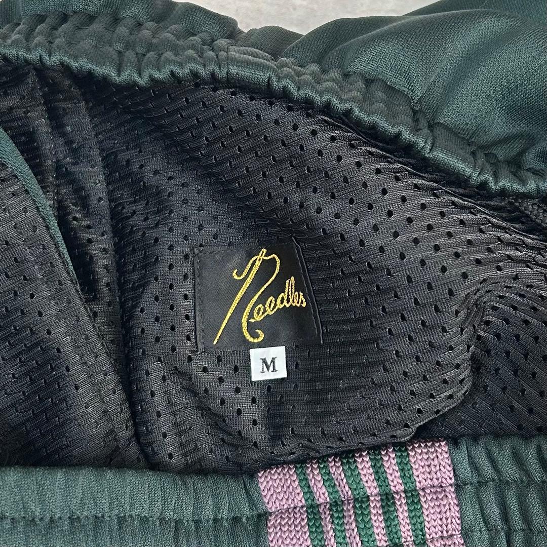 needles 25aw H.D グリーン　ヒザデル　トラックパンツ M